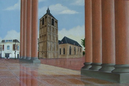 De oale grieze, Oldenzaal 70 x 90 cm -particulier bezit -